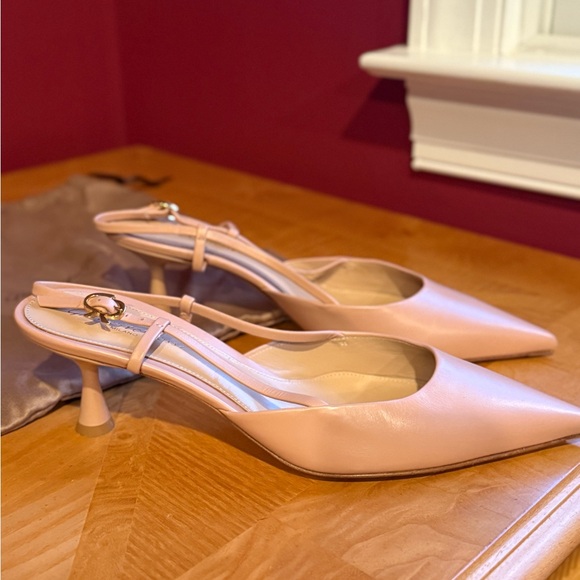 Gianvito Rossi ascent 55 sling back pump SZ 40 nude - Picture 5 of 15